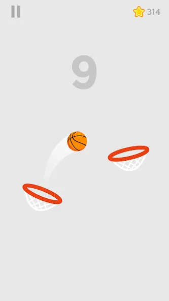 Dunk Shot [MOD: безлимитные деньги и мячи] Screenshot 3