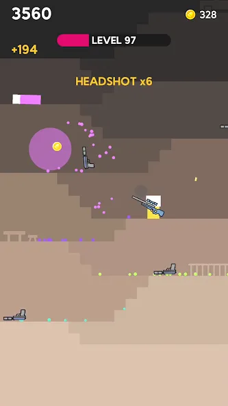 Mr Gun [MOD: много денег и оружия] Screenshot 3