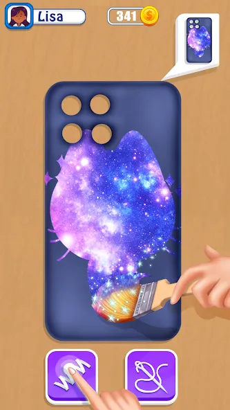 Phone Case DIY Mobile Games [MOD: без рекламы и все уровни открыты] Screenshot 2