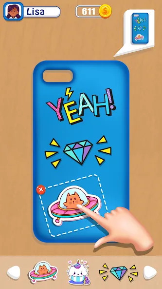 Phone Case DIY Mobile Games [MOD: без рекламы и все уровни открыты] Screenshot 4
