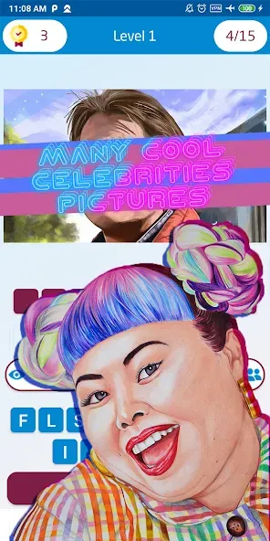 guess celebrity [MOD: открыты все знаменитости и уровни] Screenshot 4