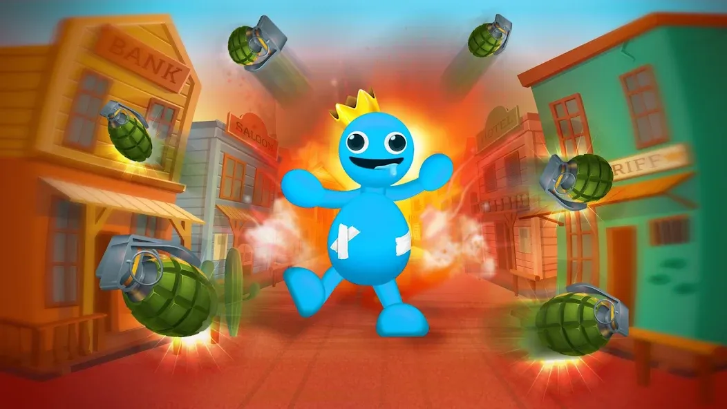 Kick The Rainbow Monster [MOD: безлимитные монеты и энергия] Screenshot 4