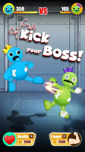 Kick The Rainbow Monster [MOD: безлимитные монеты и энергия] Screenshot 5