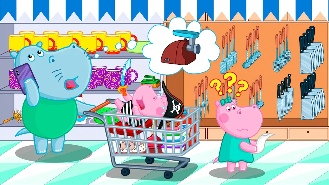 Supermarket: Shopping Games [MOD: безлимитные деньги и покупки бесплатно] Screenshot 2