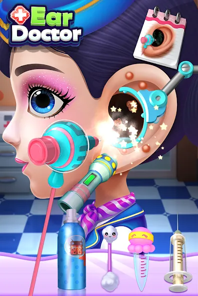 Ear Doctor [MOD: все процедуры доступны с начала] Screenshot 1