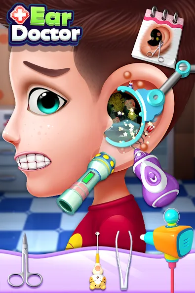 Ear Doctor [MOD: все процедуры доступны с начала] Screenshot 2