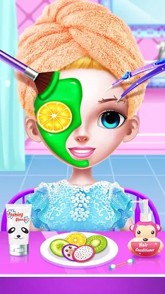 Princess Makeup Salon [MOD: безлимитные монеты и открыты все наряды] Screenshot 1
