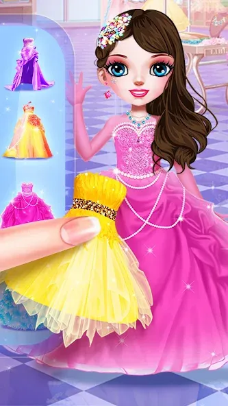 Princess Makeup Salon [MOD: безлимитные монеты и открыты все наряды] Screenshot 3