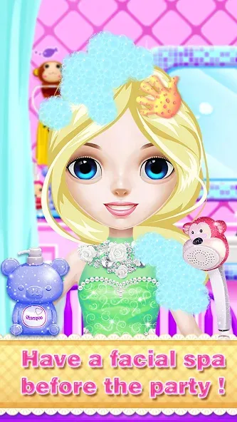 Princess Makeup Salon [MOD: безлимитные монеты и открыты все наряды] Screenshot 4