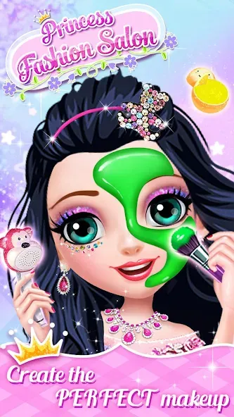 Princess Makeup Salon [MOD: безлимитные монеты и открыты все наряды] Screenshot 5