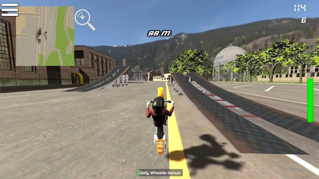 Wheelie King 5 [MOD: безлимитные деньги и топливо] Screenshot 2