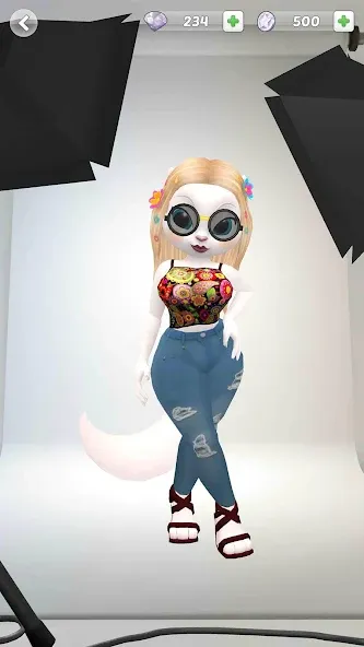Talking Cat Kimmy Superstar [MOD: безлимитные монеты и все наряды] Screenshot 4