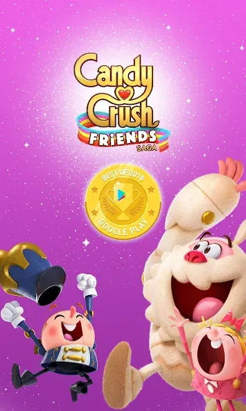 Candy Crush Friends Saga [MOD: безлимитные жизни и бустеры] Screenshot 5