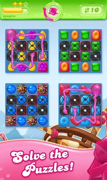 Candy Crush Jelly Saga [MOD: безлимитные бустеры и жизни] Screenshot 4