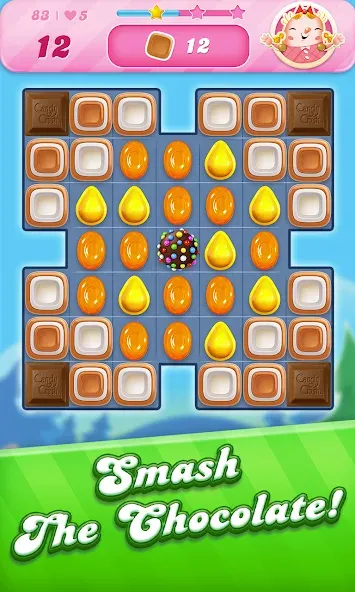 Candy Crush Saga [MOD: бесконечные жизни и бустеры] Screenshot 4