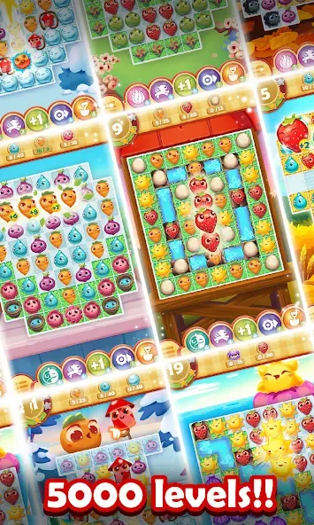 Farm Heroes Saga [MOD: безлимитные жизни и бустеры] Screenshot 5