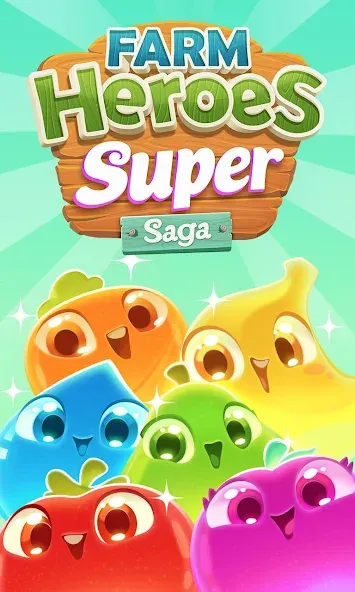 Farm Heroes Super Saga [MOD: безлимитные жизни и усилители] Screenshot 5