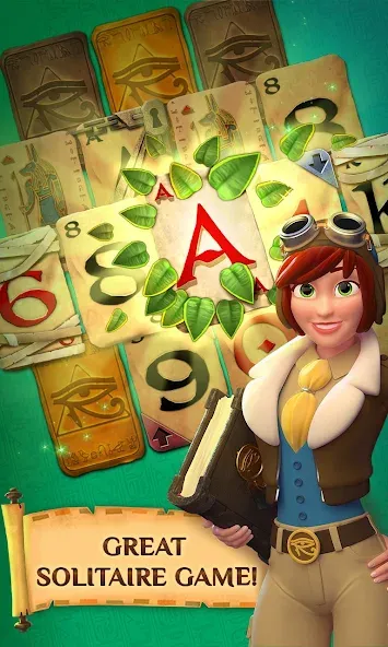Pyramid Solitaire Saga [MOD: безлимитные подсказки и жизни] Screenshot 1