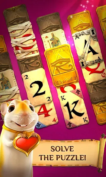 Pyramid Solitaire Saga [MOD: безлимитные подсказки и жизни] Screenshot 2