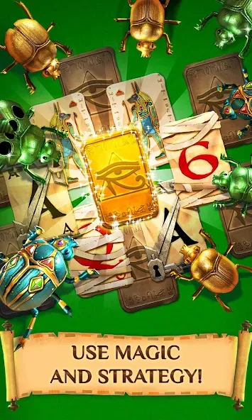 Pyramid Solitaire Saga [MOD: безлимитные подсказки и жизни] Screenshot 5