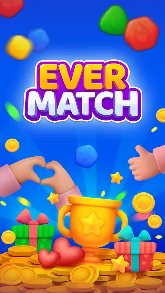 EverMatch 3 Game [MOD: безлимитные ходы и бонусы] Screenshot 1