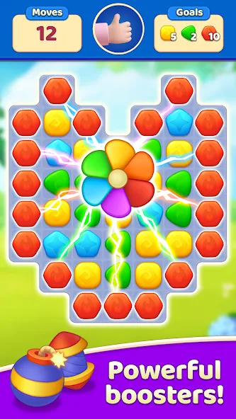 EverMatch 3 Game [MOD: безлимитные ходы и бонусы] Screenshot 3