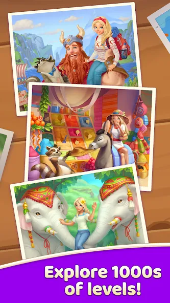 EverMatch 3 Game [MOD: безлимитные ходы и бонусы] Screenshot 5