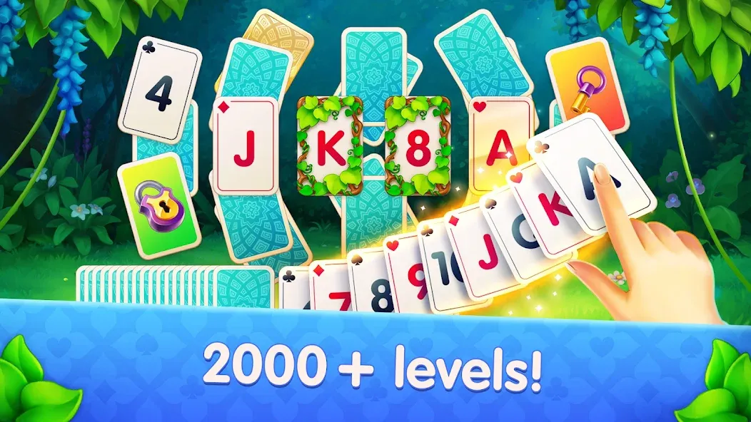 CityMix Solitaire TriPeaks [MOD: безлимитные монеты и открыты уровни] Screenshot 3