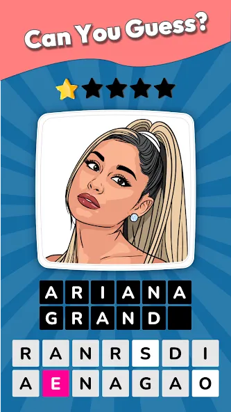 Guess the Celebrities [MOD: открыты все знаменитости и уровни] Screenshot 2