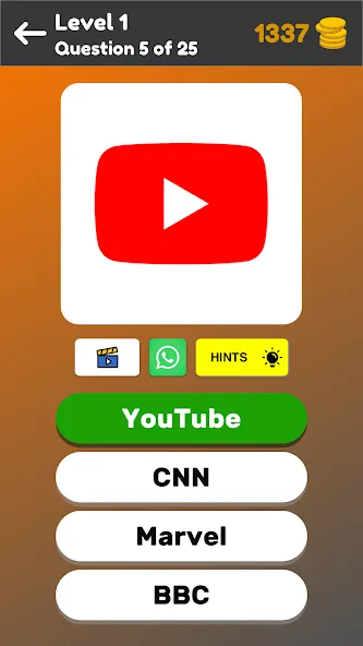 Logo Game: Multiple Choice [MOD: открыты все логотипы и подсказки] Screenshot 5