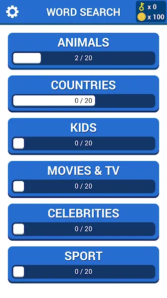Word Search Puzzle Game [MOD: без рекламы и подсказки доступны] Screenshot 1
