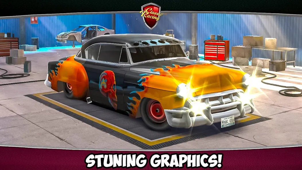 Classic Drag Racing Car Game [MOD: много денег и все машины открыты] Screenshot 2