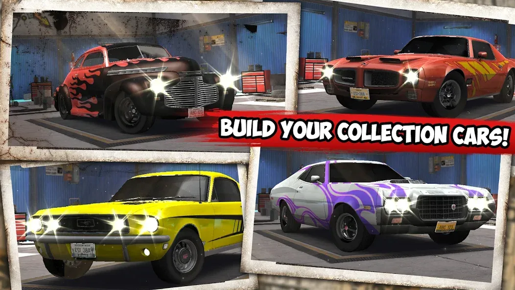 Classic Drag Racing Car Game [MOD: много денег и все машины открыты] Screenshot 4