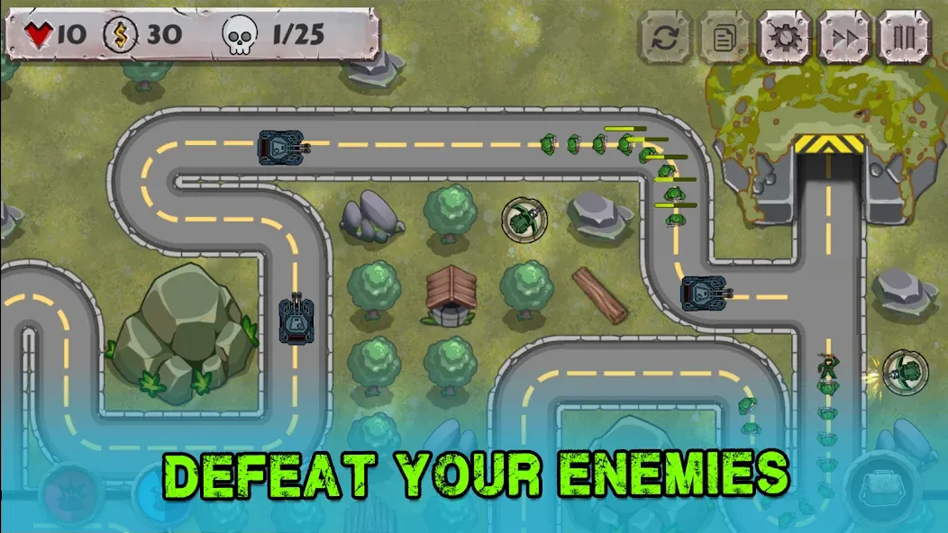 Battle Strategy: Tower Defense [MOD: безлимитные деньги и усиленные башни] Screenshot 4