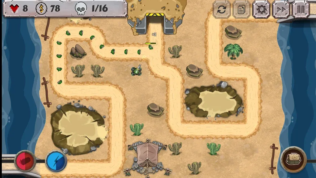 Battle Strategy: Tower Defense [MOD: безлимитные деньги и усиленные башни] Screenshot 5