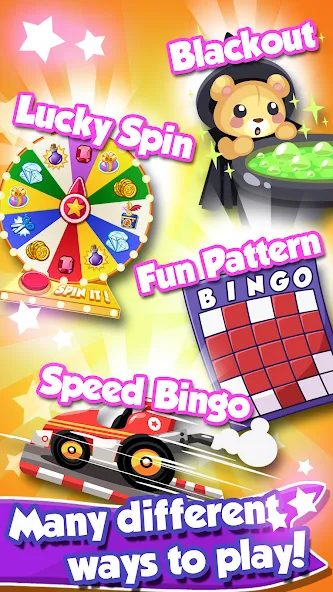 Bingo PartyLand 2: Bingo Games [MOD: безлимитные монеты и бонусы] Screenshot 3