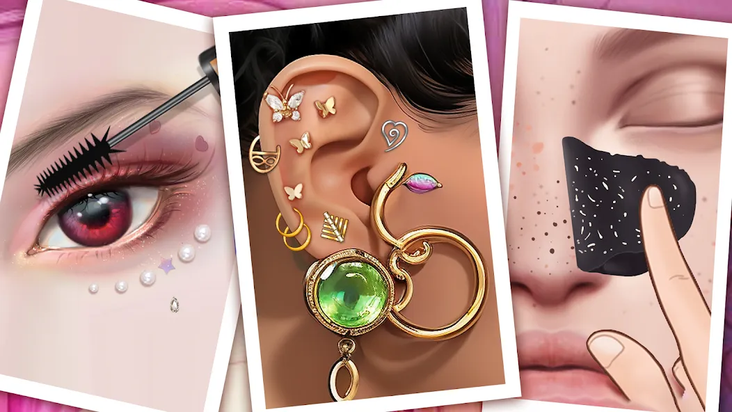 Ear Salon ASMR Ear Wax&amp; Tattoo [MOD: все процедуры разблокированы и доступны] Screenshot 4