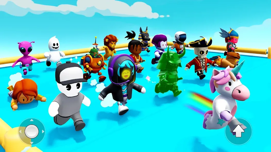 Stumble Guys [MOD: безлимитные монеты и все скины] Screenshot 3