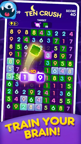 Ten Crush [MOD: безлимитные жизни и подсказки] Screenshot 3