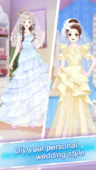 Makeup Bride: Perfect Wedding [MOD: безлимитные деньги и все наряды открыты] Screenshot 4