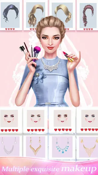 Dream Wedding: Bride Dress Up [MOD: безлимитные деньги и все наряды] Screenshot 3