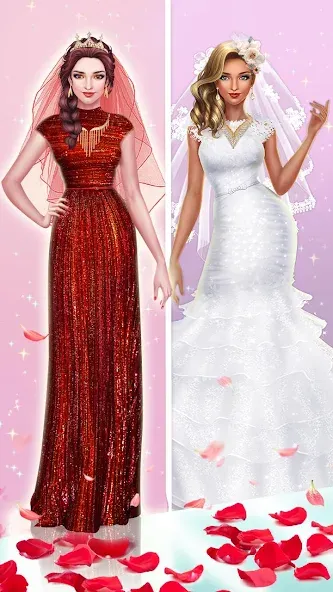 Dream Wedding: Bride Dress Up [MOD: безлимитные деньги и все наряды] Screenshot 5