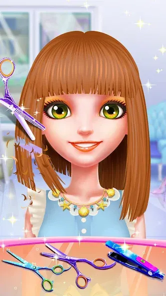 Girls Hair Salon [MOD: безлимитные деньги и все предметы] Screenshot 5