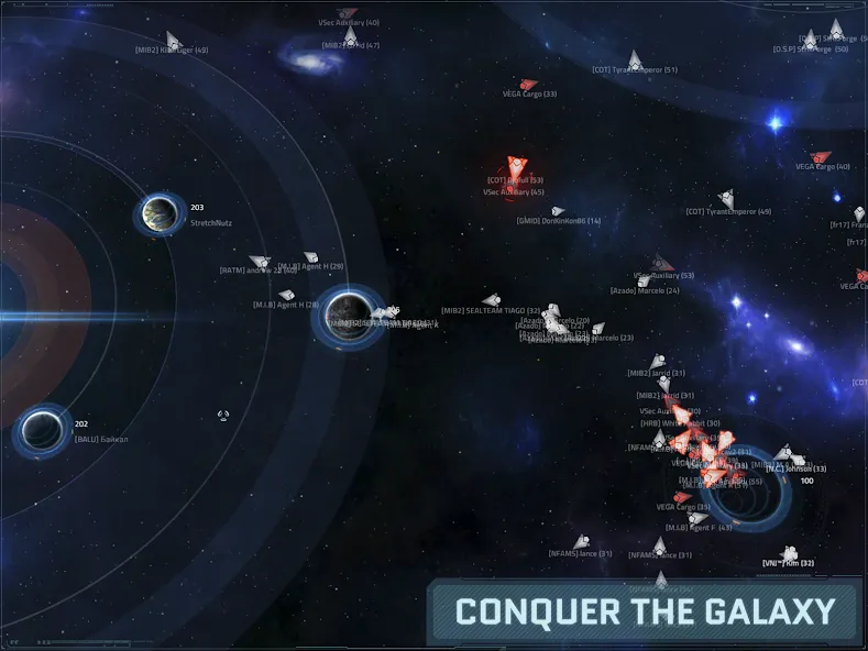 VEGA Conflict [MOD: безлимитные ресурсы и быстрый прогресс] Screenshot 1