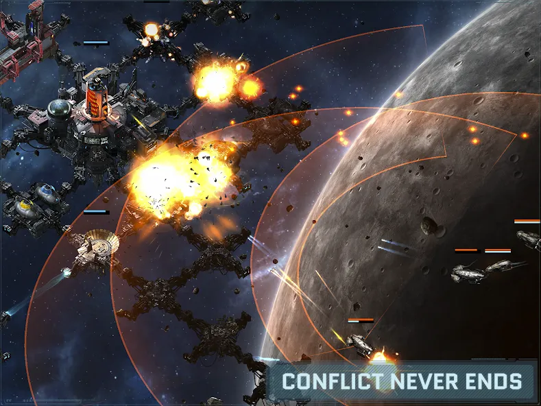 VEGA Conflict [MOD: безлимитные ресурсы и быстрый прогресс] Screenshot 2