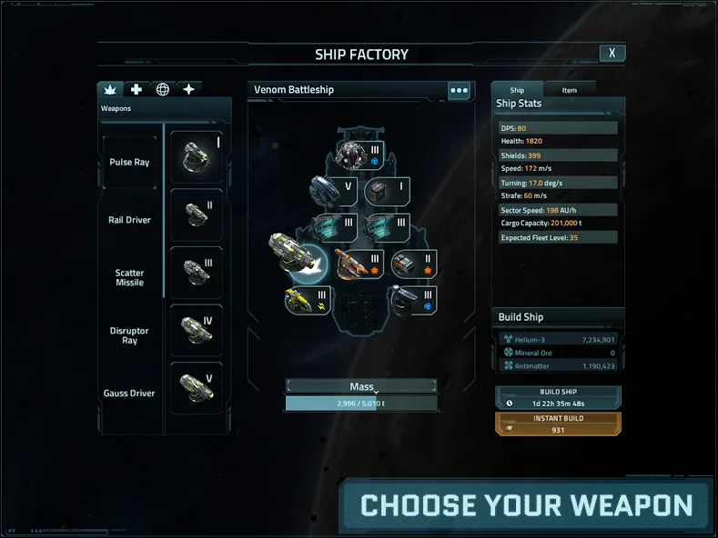 VEGA Conflict [MOD: безлимитные ресурсы и быстрый прогресс] Screenshot 4