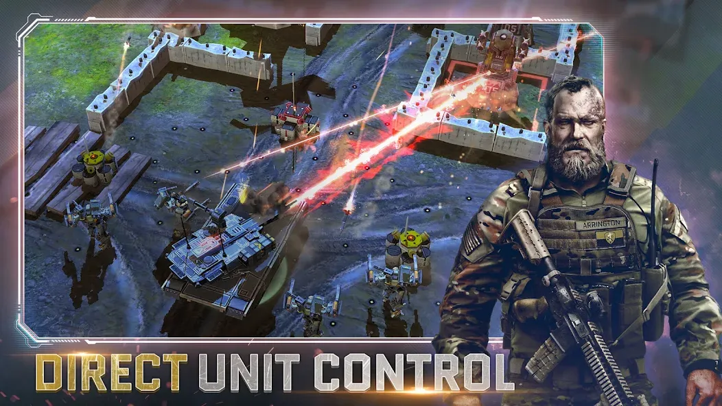 War Commander: Rogue Assault [MOD: безлимитные ресурсы и быстрая прокачка] Screenshot 1