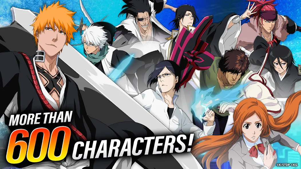 Bleach:Brave Souls Anime Games [MOD: безлимитные ресурсы и мощные герои] Screenshot 1