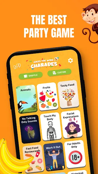 Charades [MOD: открыты все категории и подсказки] Screenshot 1
