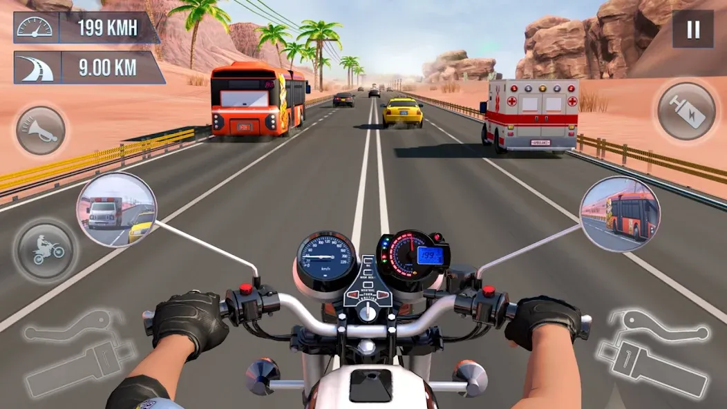 Moto World Tour: Bike Racing [MOD: безлимитные деньги и все байки] Screenshot 1